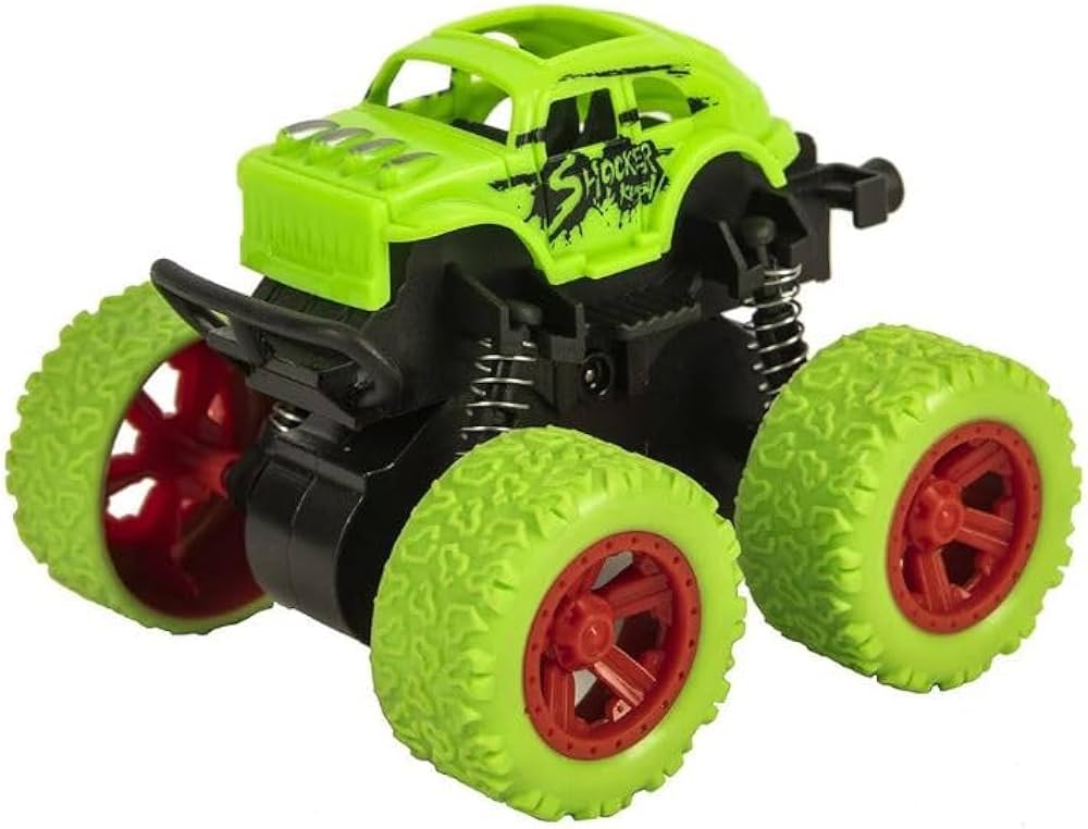 Buy Red Monster Truck Toy Online | Big Wheels, Shock Absorbers – Vikram